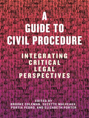 cover image of A Guide to Civil Procedure